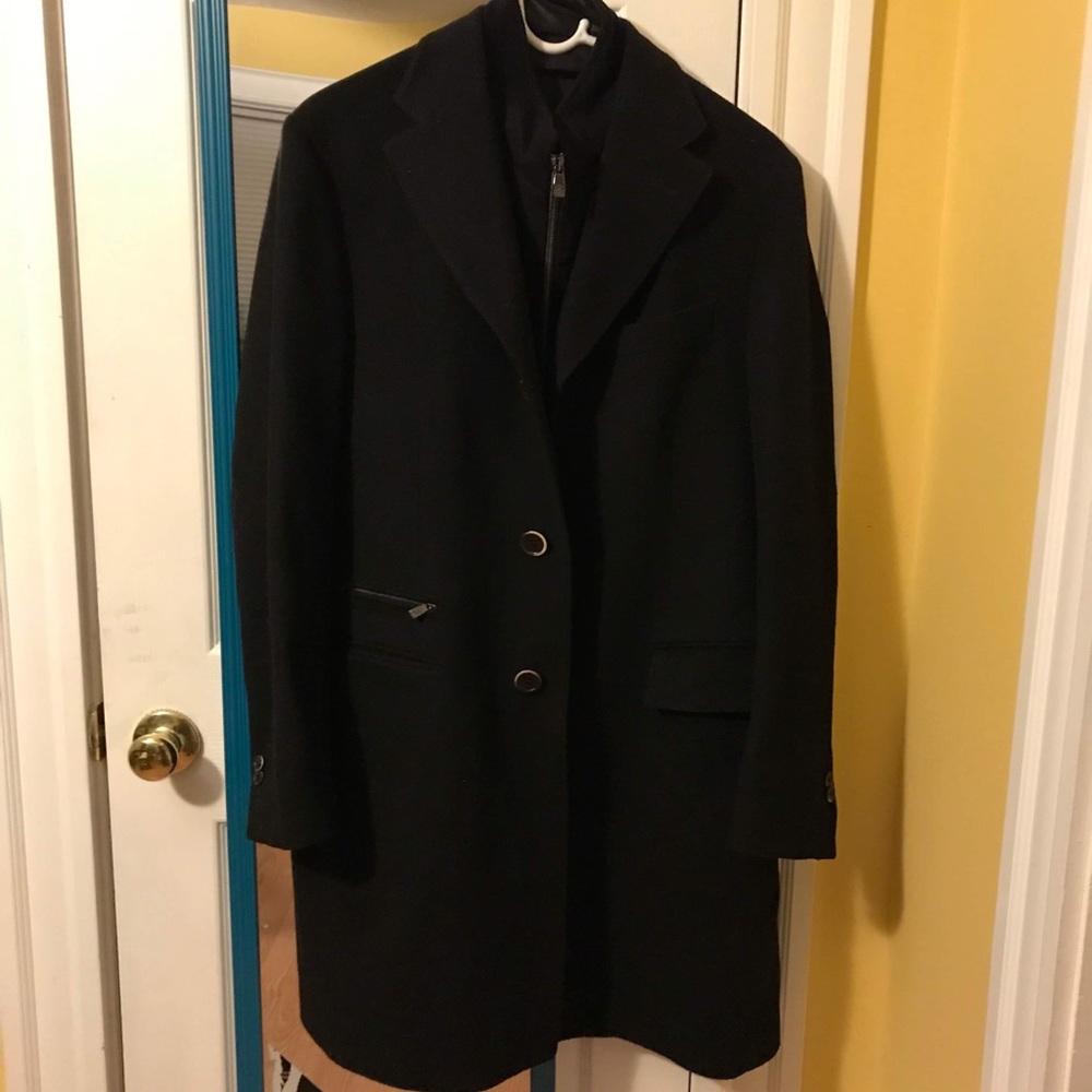Corneliani ID 100% Wool Coat